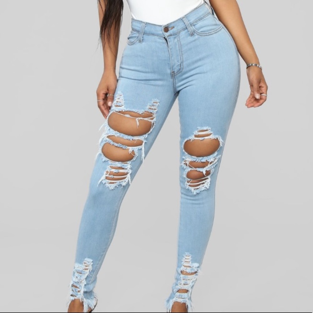 Tell your boy bye Jeans Fashionnova